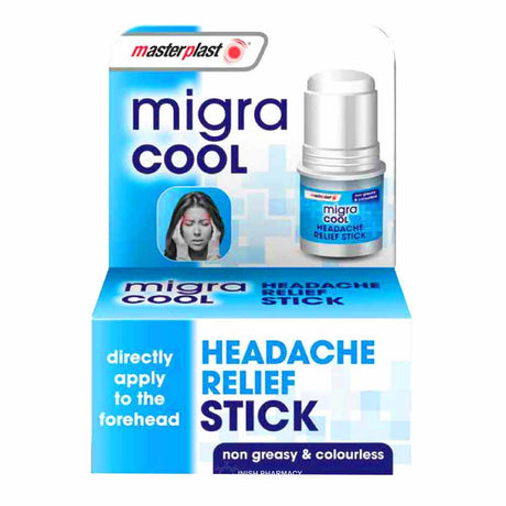 Masterplast Migra Cool Headache Relief Stick 3.6g – relieves headaches and tension pain