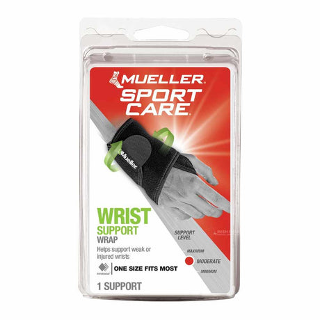Mueller Wraparound Wrist Support – provides joint support and pain relief