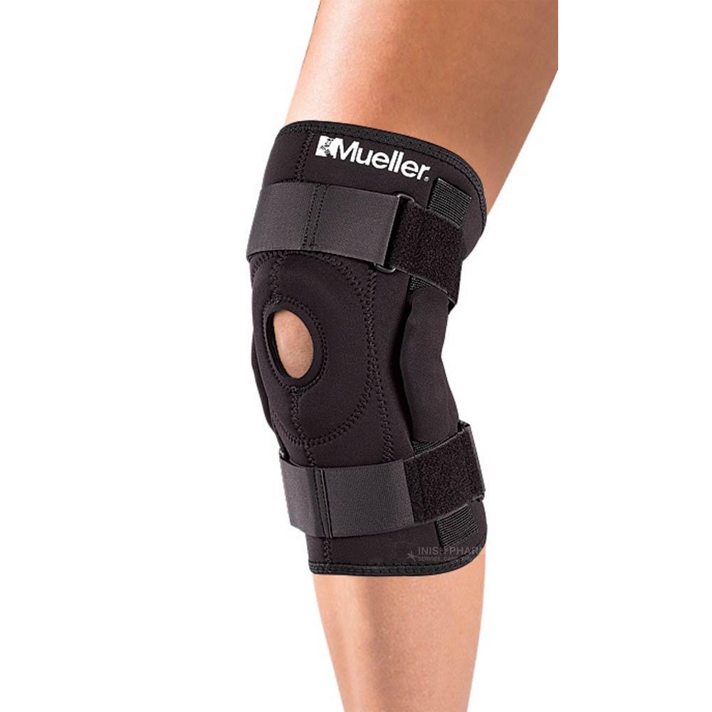 thumbnail interactive-video image 1 of MUELLER Pro Level Hinged Knee Brace - Maximum Support For Weak Or Injured Knees With Medial/Lateral Stability 1 of 5