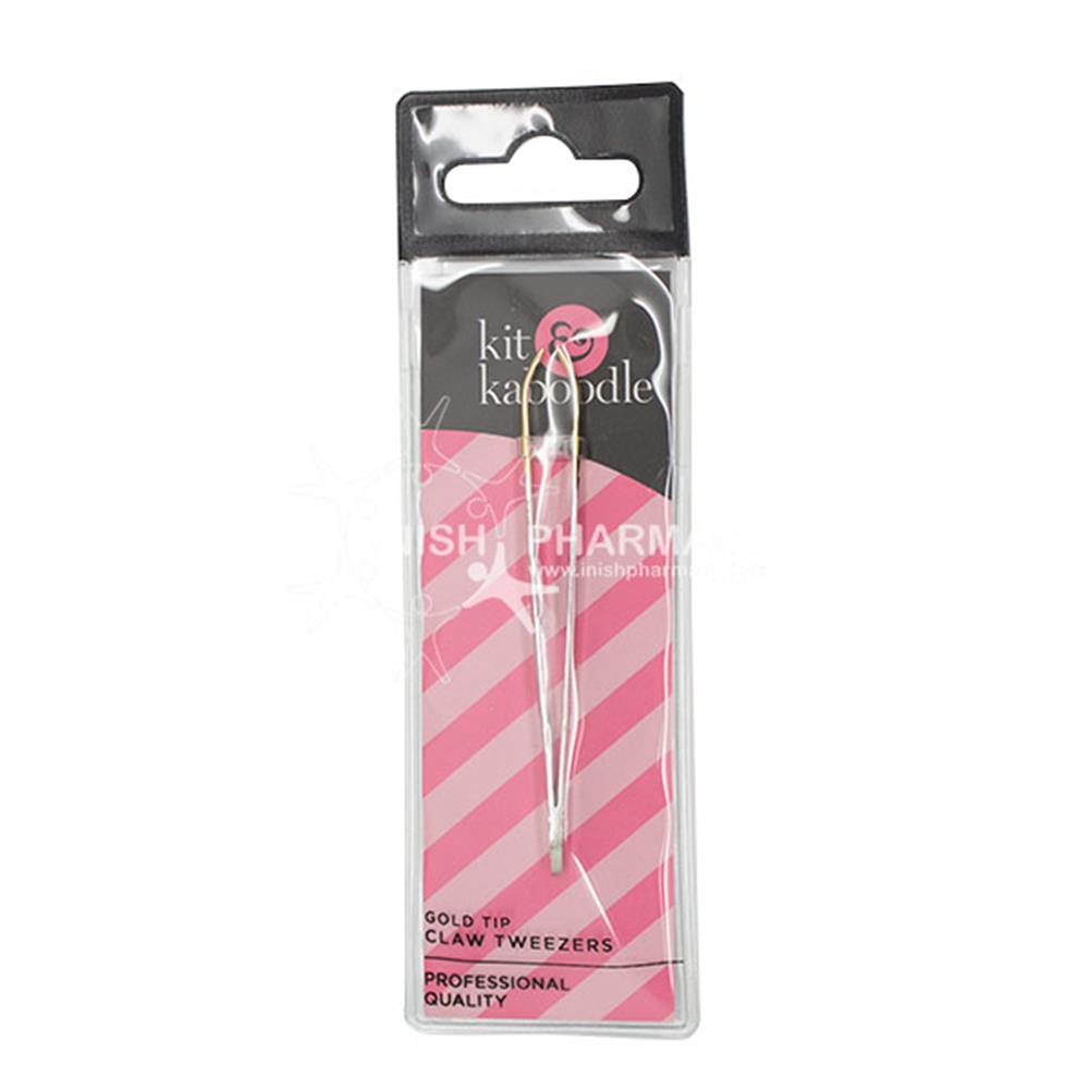 Kit & Kaboodle Tweezer Claw Gold Tip