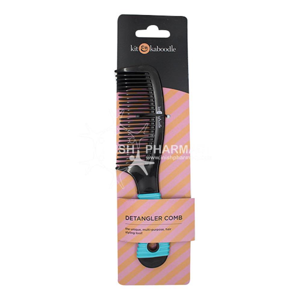 Kit & Kaboodle Large Detangler Comb – gently detangles and smooths unruly hair