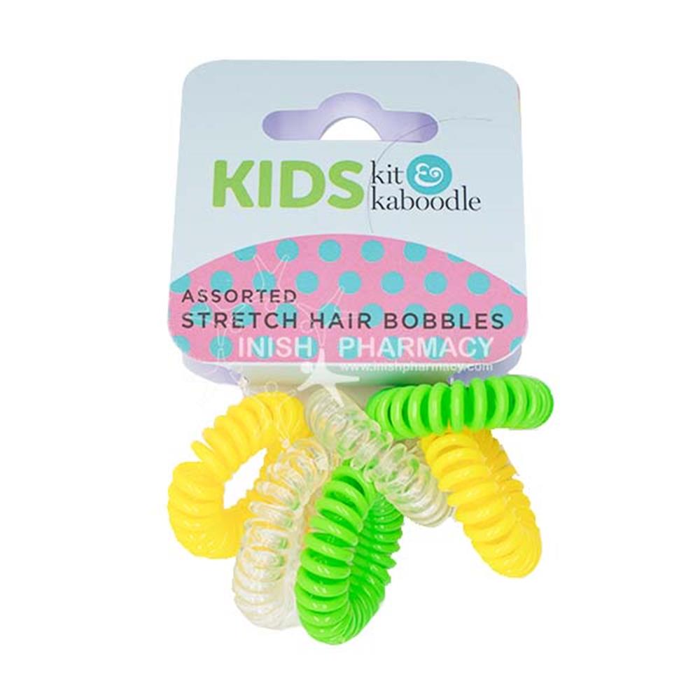 Kit & Kaboodle Assorted Stretch Bobble 6 Pack – for healthy, well-nourished hair