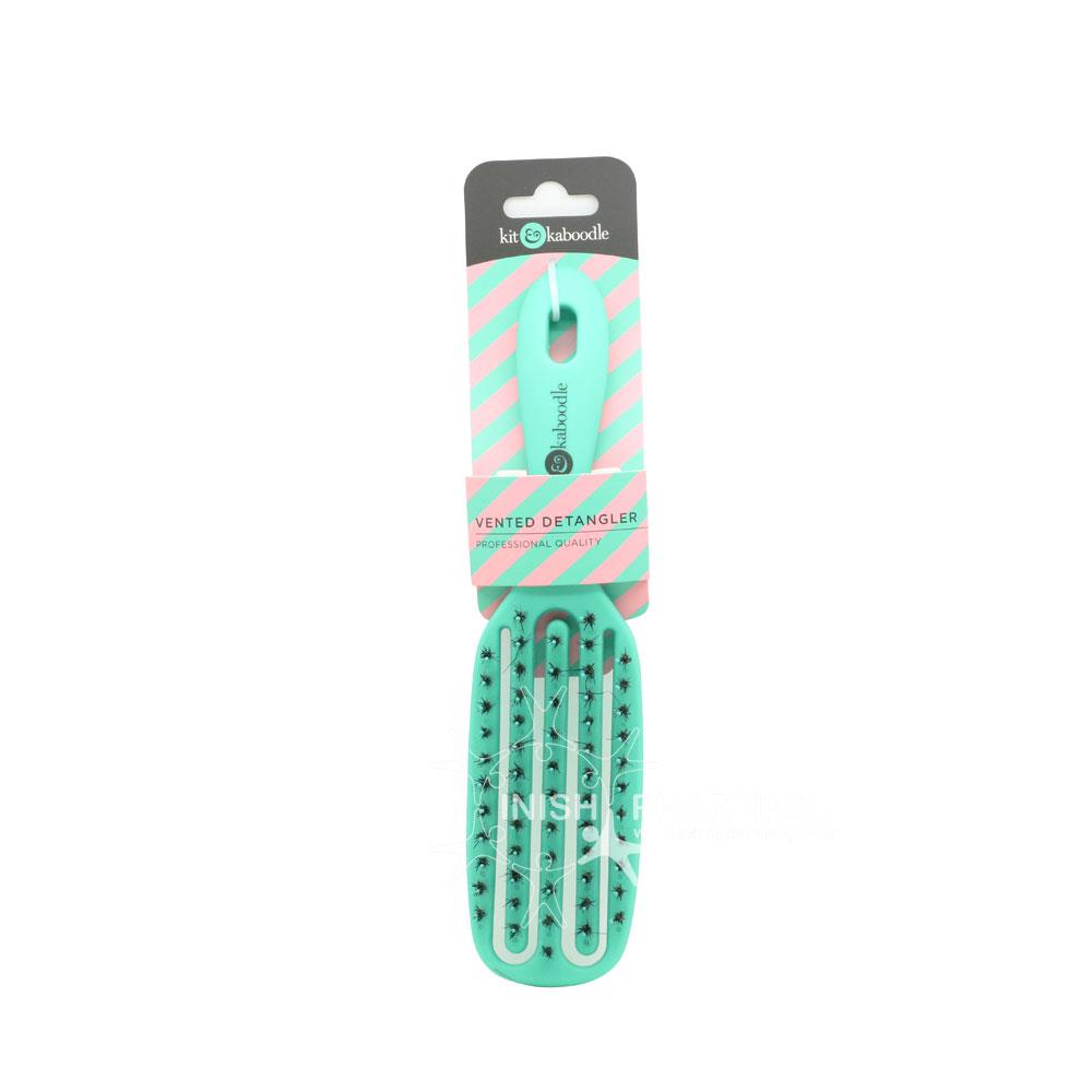 Kit & Kaboodle Vented Detangler Brush – gently detangles and smooths unruly hair