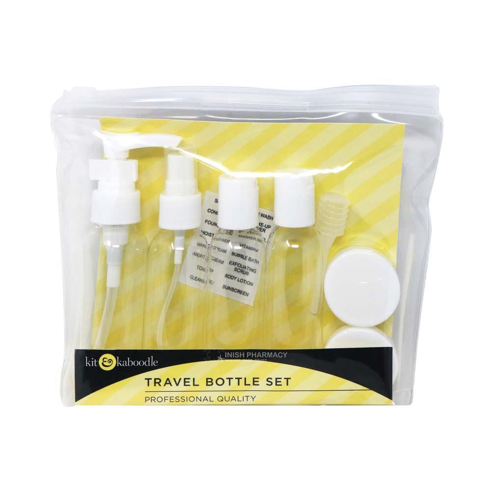 Kit & Kaboodle Travel Bag with Travel Bottles
