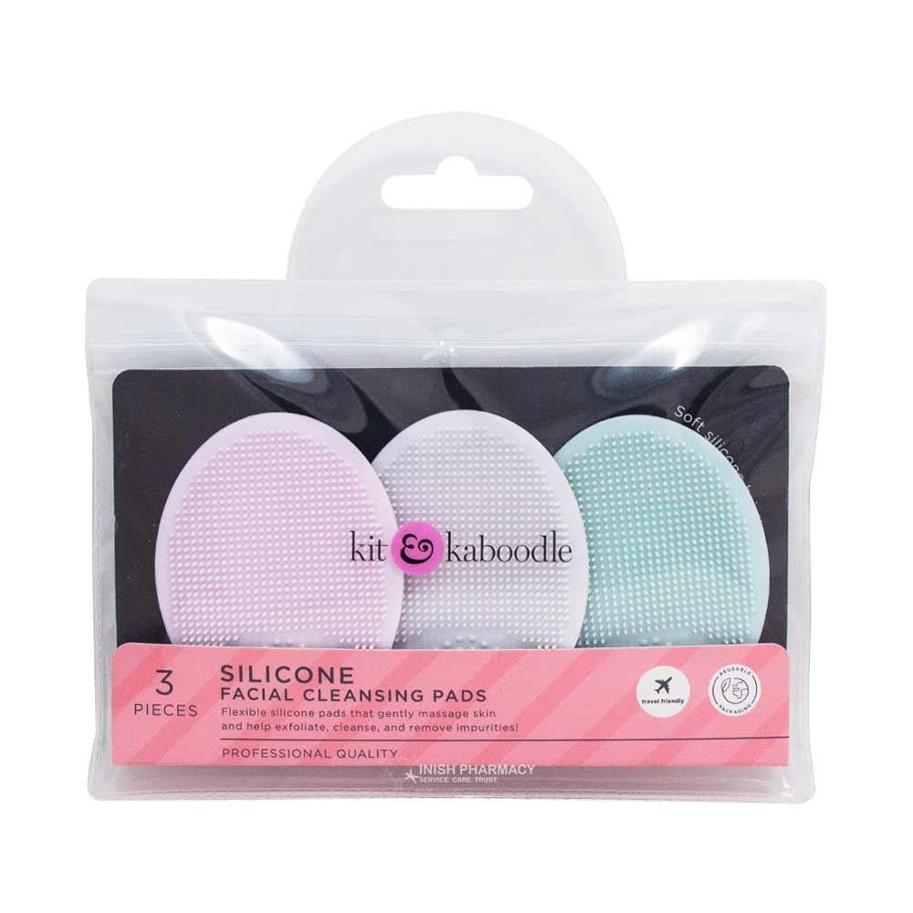Kit & Kaboodle Silicone Facial Cleansing Pads 3 Pieces from Kitkaboodle