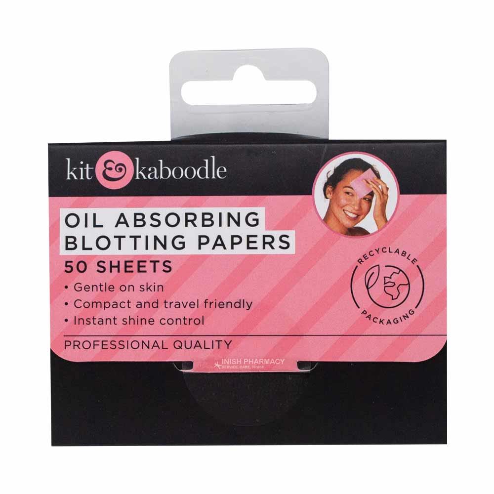 Kit & Kaboodle Oil Absorbing Blotting Papers 50 Sheets