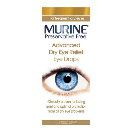 Murine Advanced Dry Eye Relief Eye Drops 10ml – soothes and hydrates dry, irritated eyes