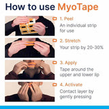 Myotape Nose Breathing For Beards 90 Strips