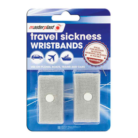 MasterPlast Travel Sickness Wristbands – relieves nausea and travel sickness
