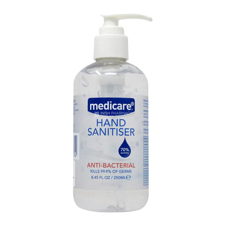 Medicare Hand Sanitiser Gel 225ml – cleans and protects wounds