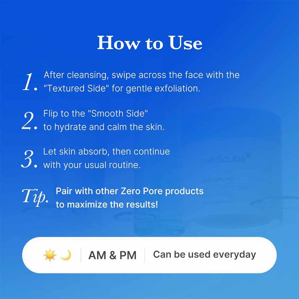 Medicube Zero Pore Pad 2.0 155g