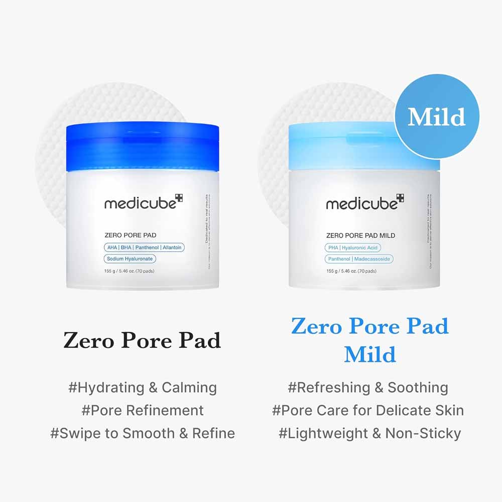 Medicube Zero Pore Pad Mild 155g