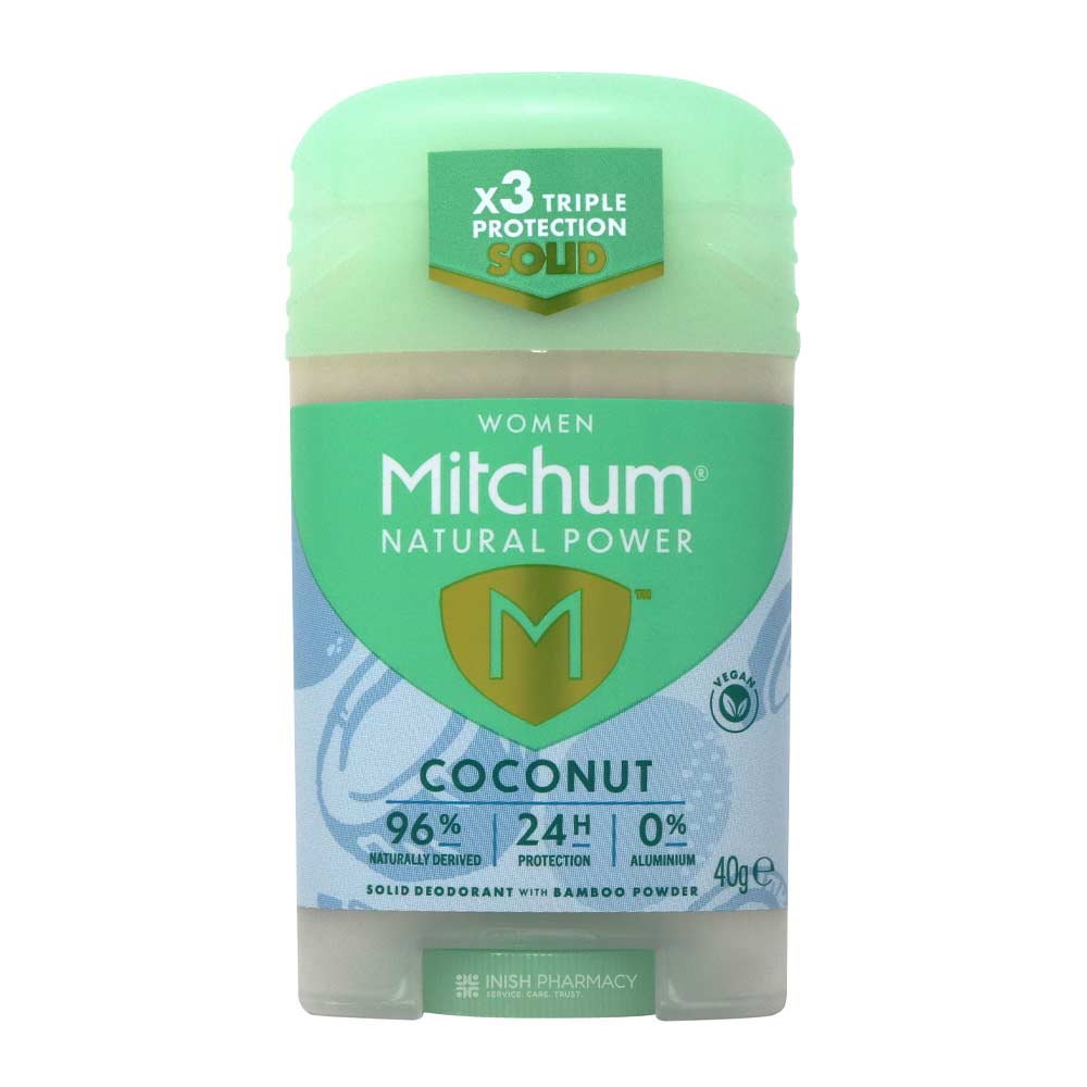 Mitchum Women Anti-Perspirant & Deodorant Stick Natural Coconut 40g
