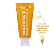 Moogoo Kids Moothpaste Natural Toothpaste  Vanilla Ice Cream 50g