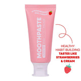 Moogoo Kids Moothpaste Natural Toothpaste Strawberries & Cream 50g