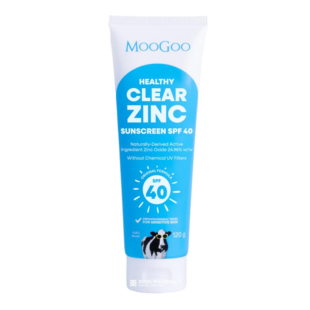 Moogoo Natural Sunscreen SPF 40 High Protection 120g