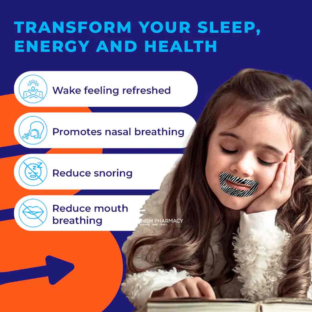 Myotape Nose Breathing For Kids 30 Strips