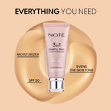 NOTE 3 In 1 Glowing Skin Tinted Moisturiser 10