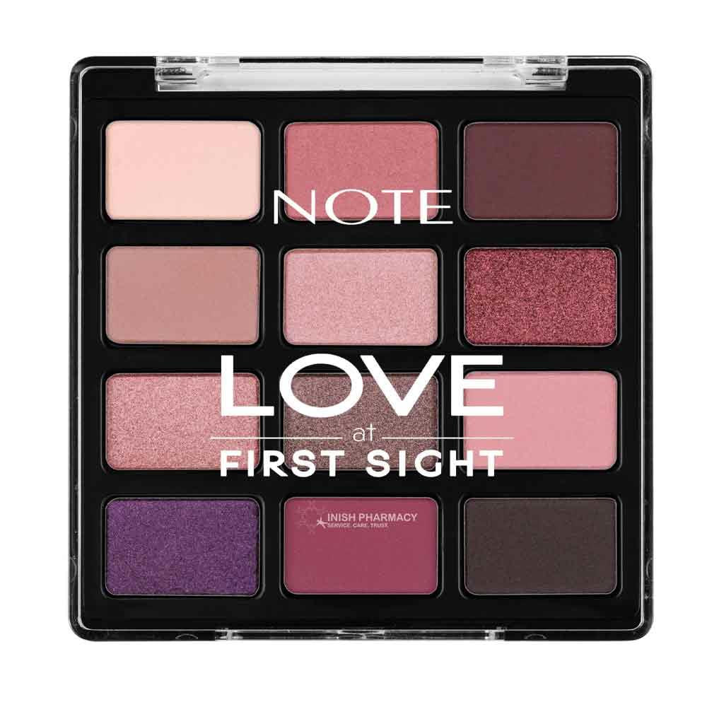 NOTE Love At First Sight Eyeshadow Palette 208 Romantic Rose