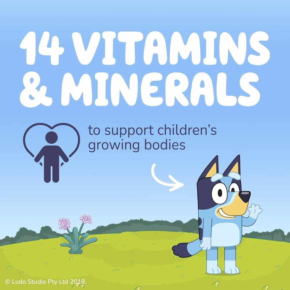 Natures Aid Bluey Multivitamin Gummies 30 Pack