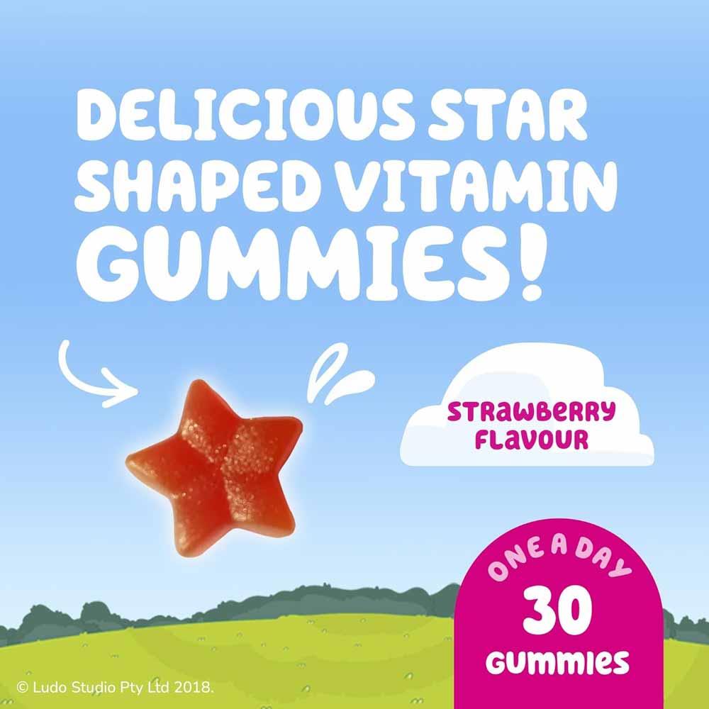 Natures Aid Bluey Multivitamin Gummies 30 Pack