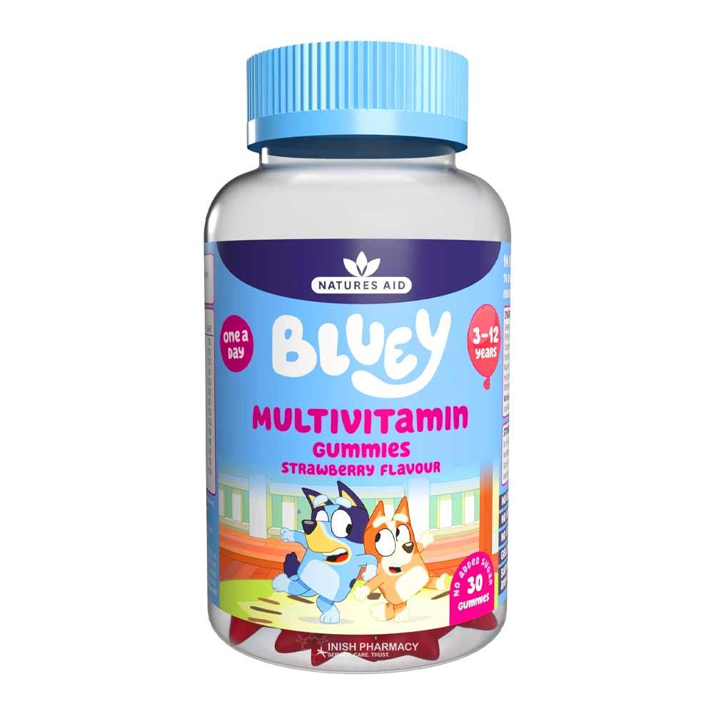 Natures Aid Bluey Multivitamin Gummies 30 Pack