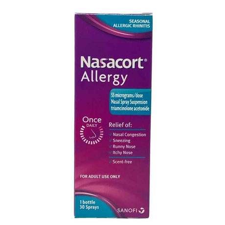 Nasacort Allergy Nasal Spray – provides fast relief from allergy symptoms