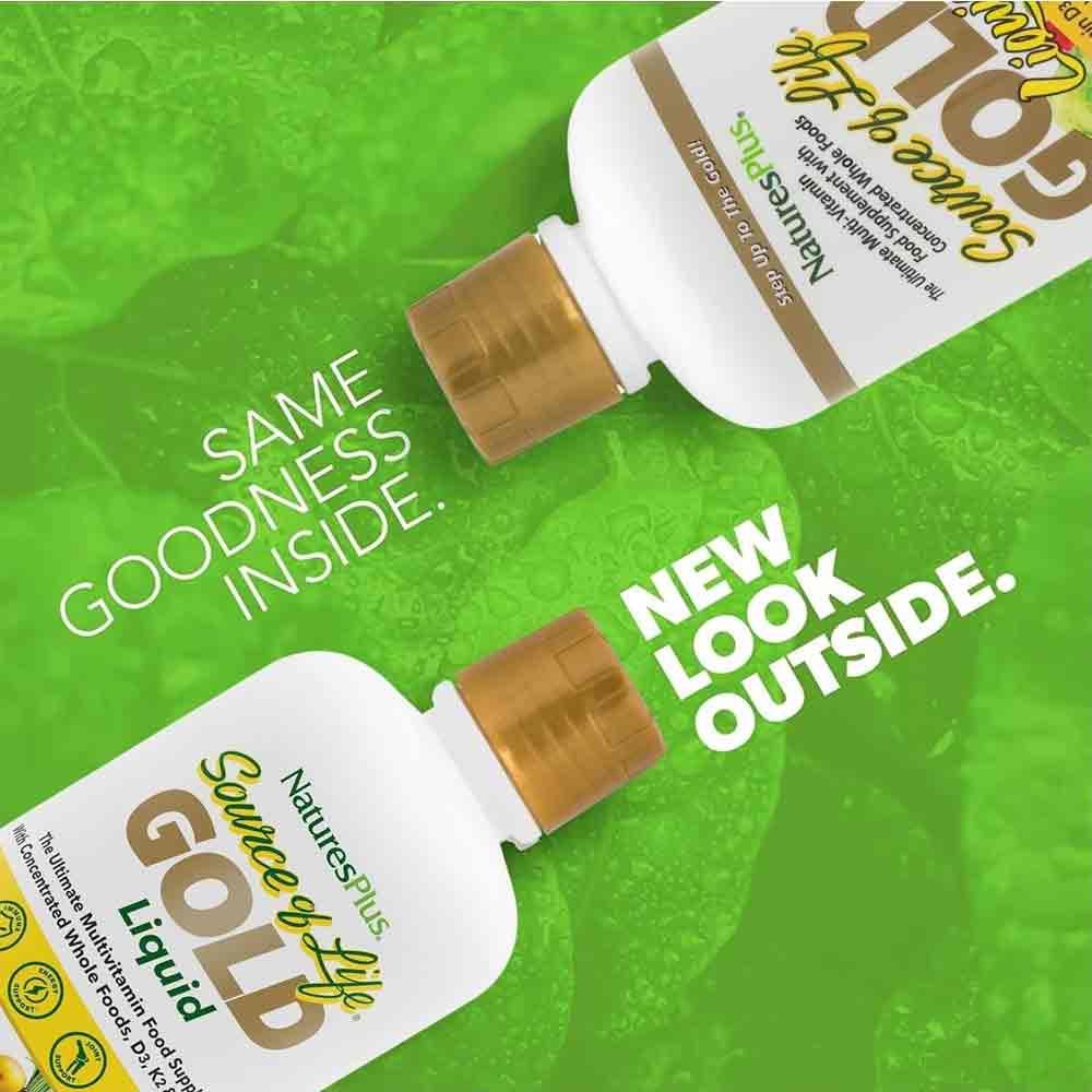 Natures Plus Source of Life Gold Multi-Vitamin Liquid 240ml