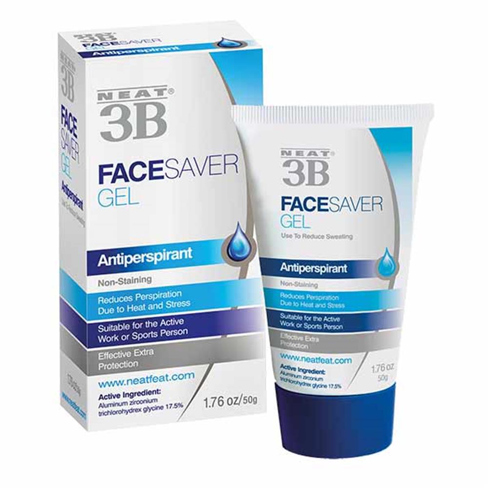 Neat 3B Face Saver Facial Anti-Perspirant Gel 50g