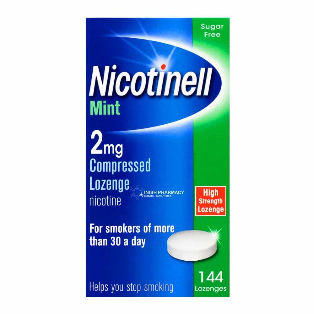 Nicotinell 2mg Mint Lozenge 144 Pack