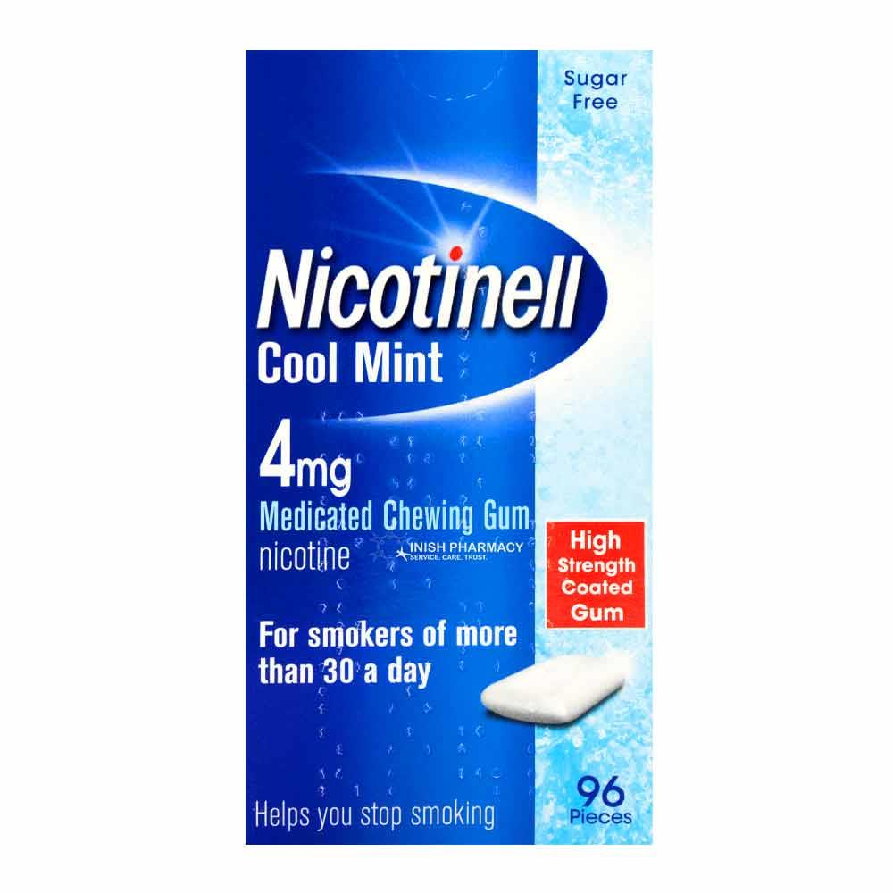 Nicotinell 4mg Cool Mint Gum 96 Pack