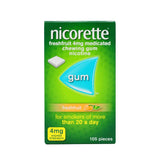 Nicorette 4mg Freshfruit Chewing Gum 105 Pieces