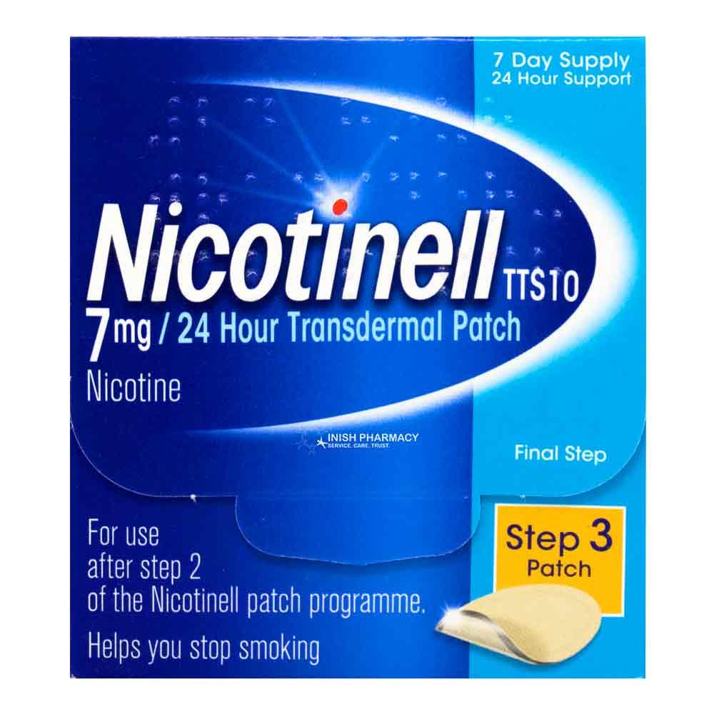 Nicotinell 7mg Step 3 Patch - 7  Pack