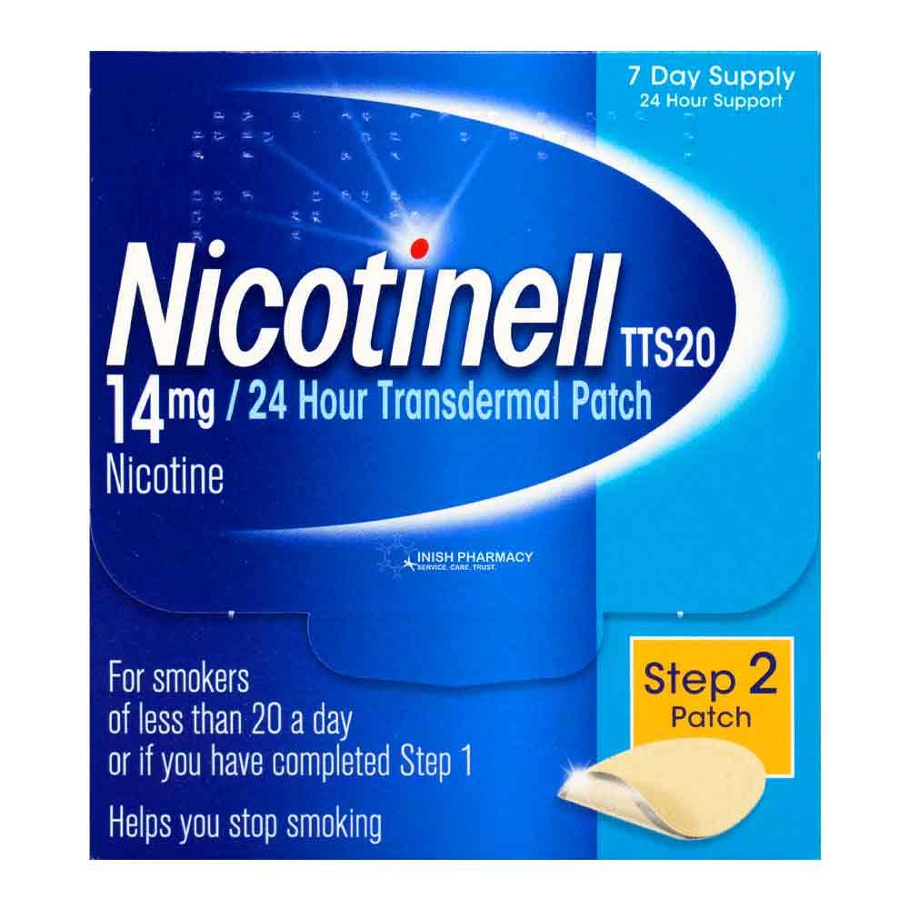 Nicotinell 14mg Step 2 Patch - 7  Pack