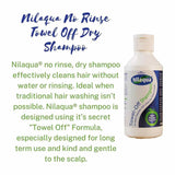 Nilaqua Waterless Towel-Off Shampoo 200ml
