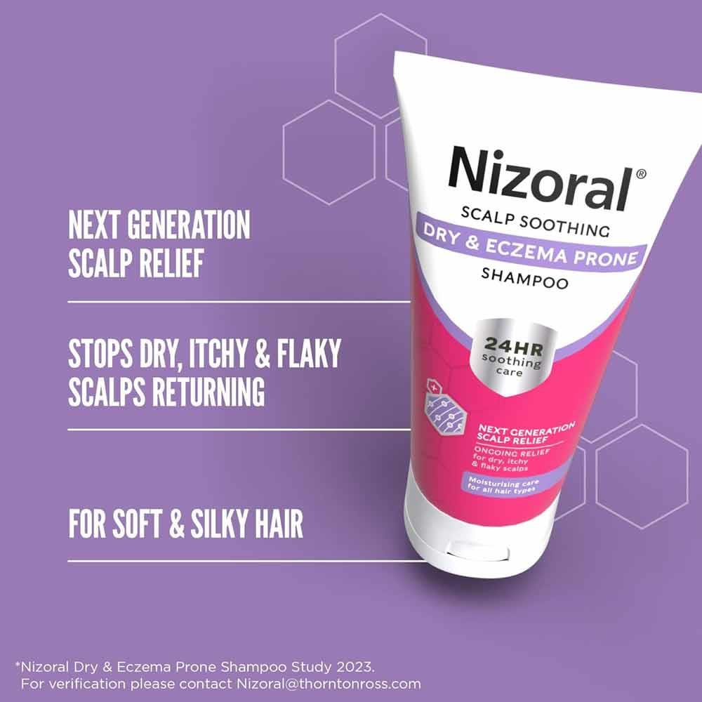 Nizoral Scalp Soothing Dry & Eczema Prone Shampoo 200ml