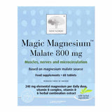 New Nordic Magic Magnesium Malate 800mg 60 Tablets