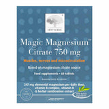 New Nordic Magic Magnesium Citrate 750mg 60 Tablets