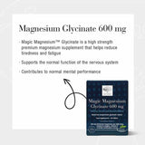 New Nordic Magic Magnesium Glycinate 600mg 60 Tablets