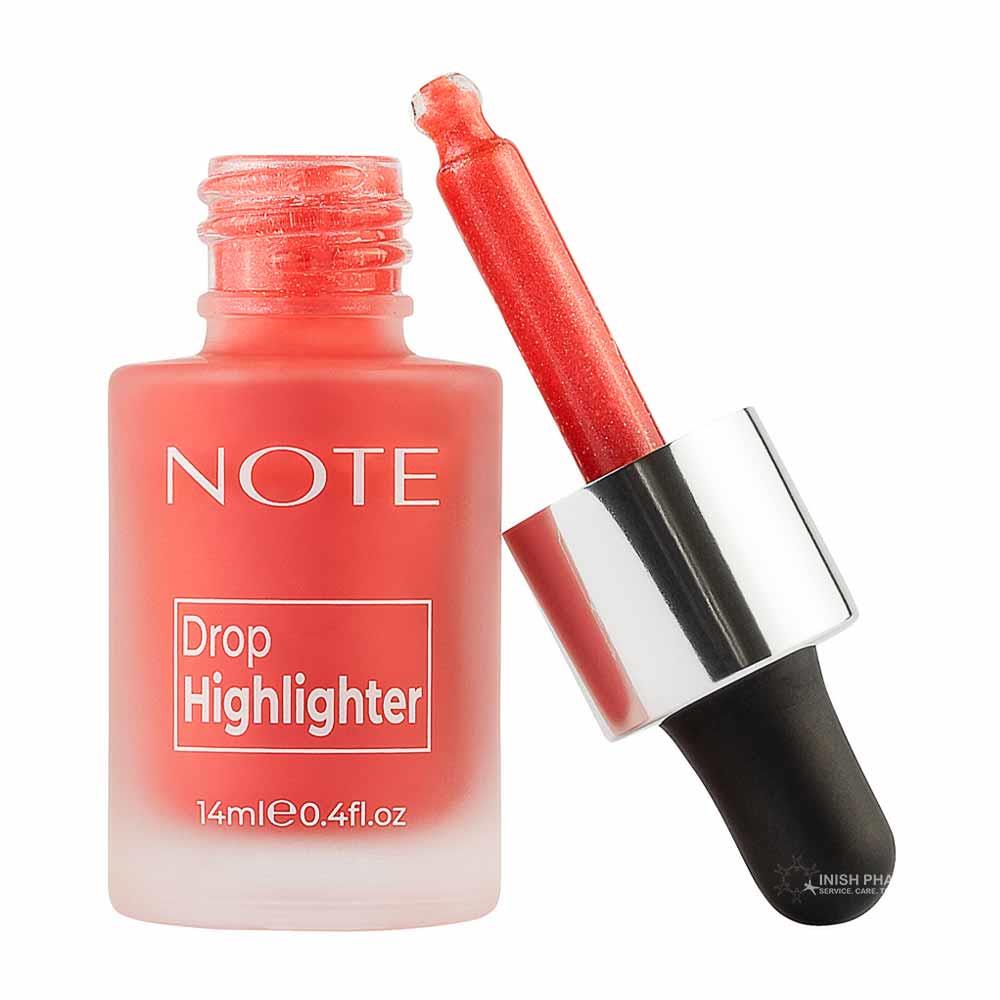 NOTE Drop Highlighter 01 Pearl Rose