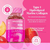 Novomins Nutrition Collagen Gummies 60 Pack