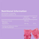Novomins Nutrition Magnesium Gummies 60 Pack