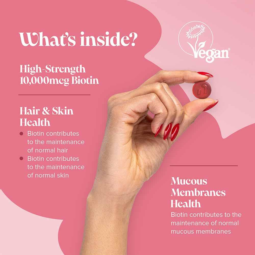 Novomins Nutrition Biotin Gummies 60 Pack