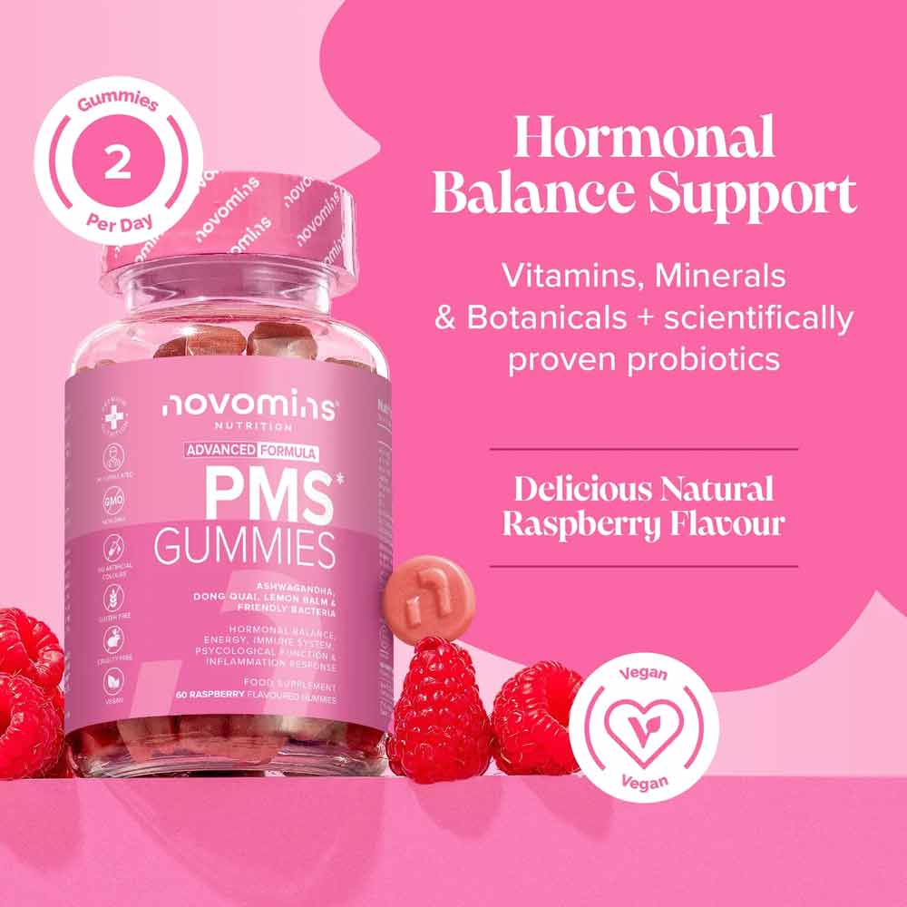 Novomins Nutrition PMS Gummies 60 Pack
