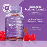 Novomins Nutrition Night Time Gummies 60 Pack
