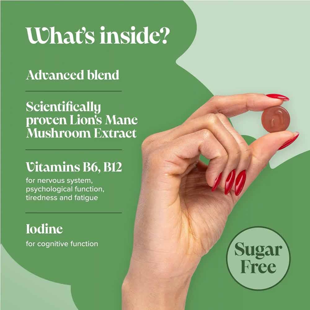 Novomins Nutrition Lion's Mane Gummies 60 Pack