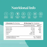 Novomins Nutrition Fibre Gummies 60 Pack