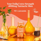 Novomins Nutrition Turmeric 4000mg Gummies 60 Pack