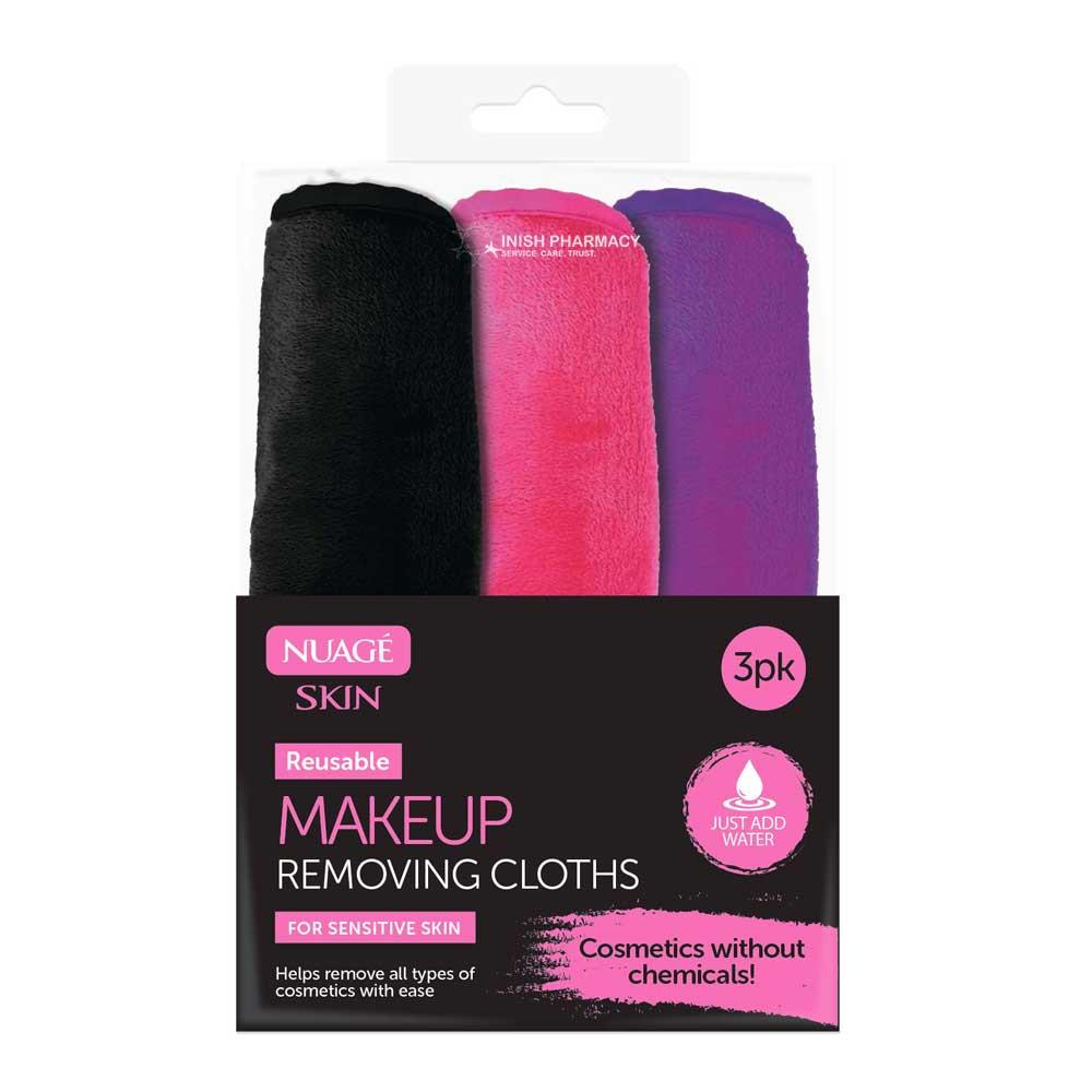 Nuage Skin Reusable Makeup Removing Cloths 3 Pack