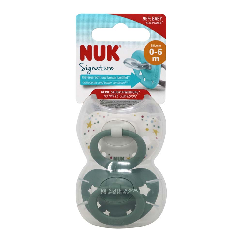 NUK Signature Soothers Boy